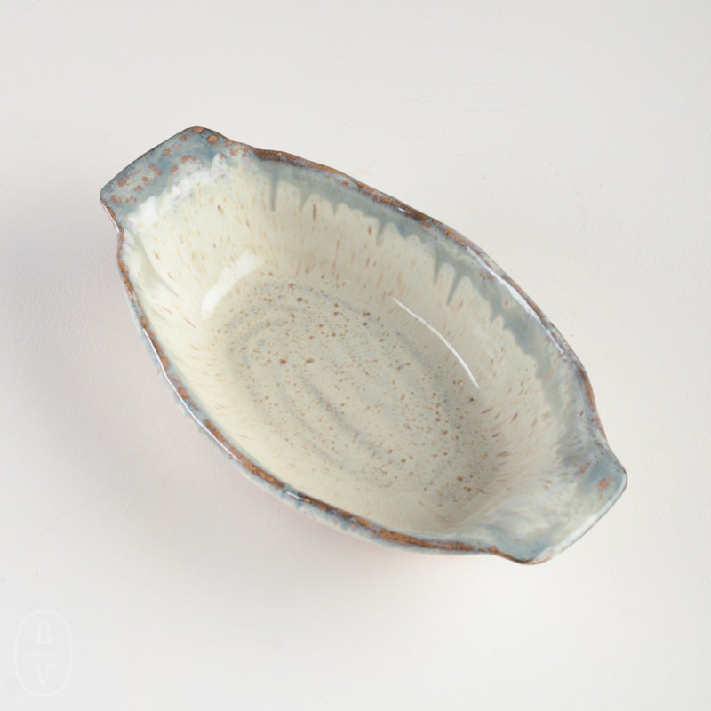 Etta B Pottery OVAL SOUFFLE DISH