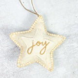 GOLD FELT ORNAMENT