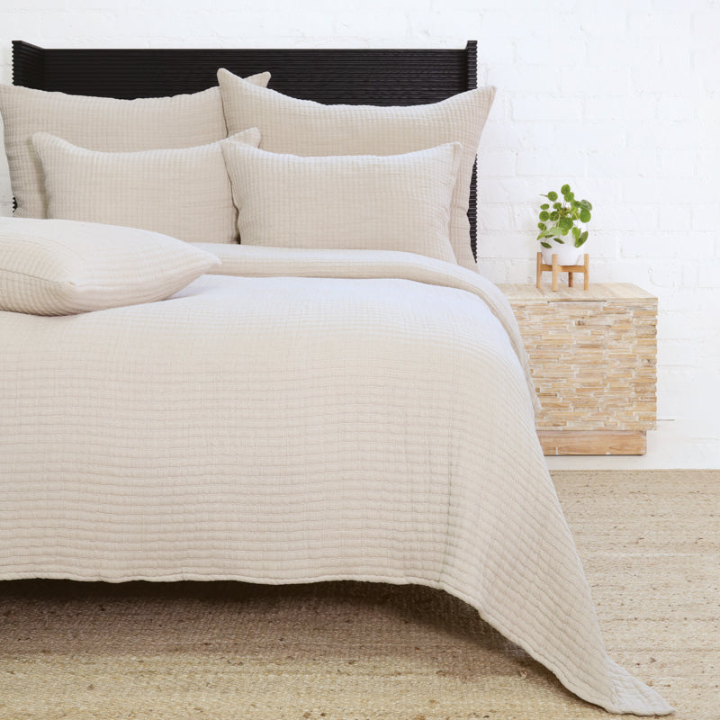 Pom Pom At Home VANCOUVER COVERLET Natural