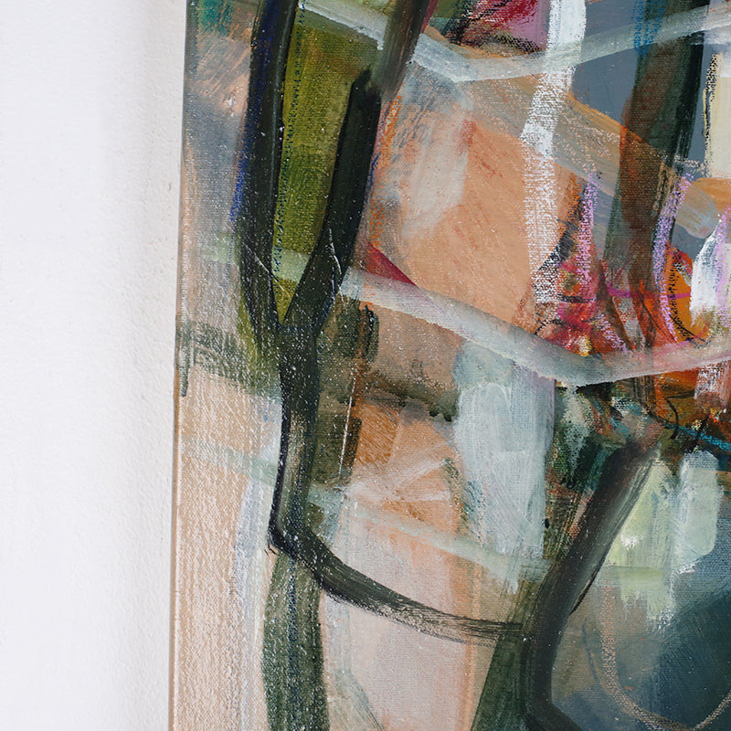 Shelley Bolton Art, LLC PLAYING THE LONG GAME PAINTING
