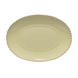 Casafina by Costa Nova PEARL OVAL PLATTER Lily Green