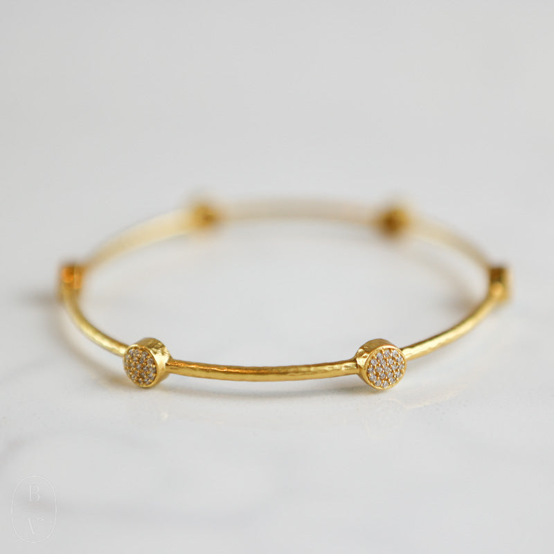 Julie Vos MILANO LUXE BANGLE BRACELET