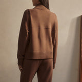 Varley SABRINA BUTTON THROUGH SWEAT