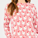 Mary Square ANNIE PAJAMA SET Santa Baby Red