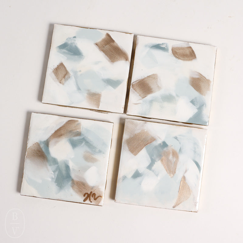 Haley Farris Fine Art ABSTRACT COASTER SET