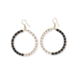 Ink and Alloy FONDA HALF AND HALF EARRINGS