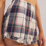 Z Supply COTTAGE PLAID SHORT