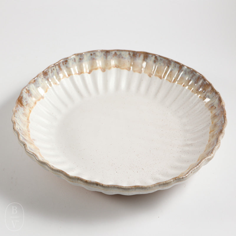 Etta B Pottery CRIMPED SERVING BOWL