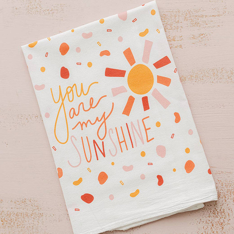 Doe A Deer YOU ARE MY SUNSHINE FLOUR SACK TOWEL