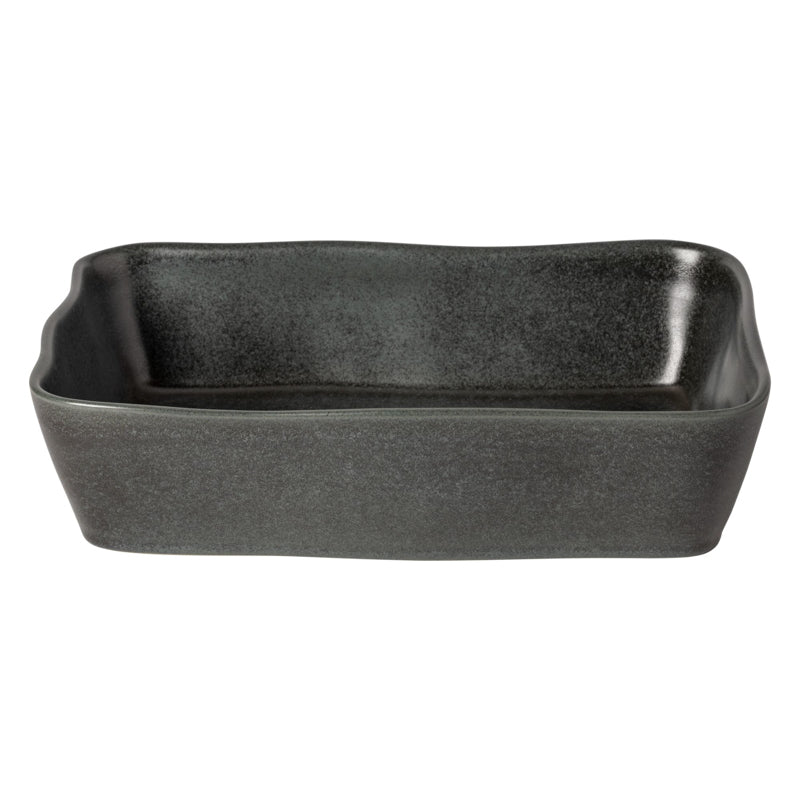 Casafina by Costa Nova LIVIA RECTANGLE BAKER Matte Black 12