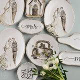 Etta B Pottery THE VOW PLATE