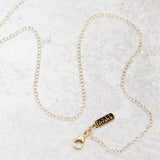 Farrah B Jewelry GOLD FILLED CHAIN NECKLACE Dainty