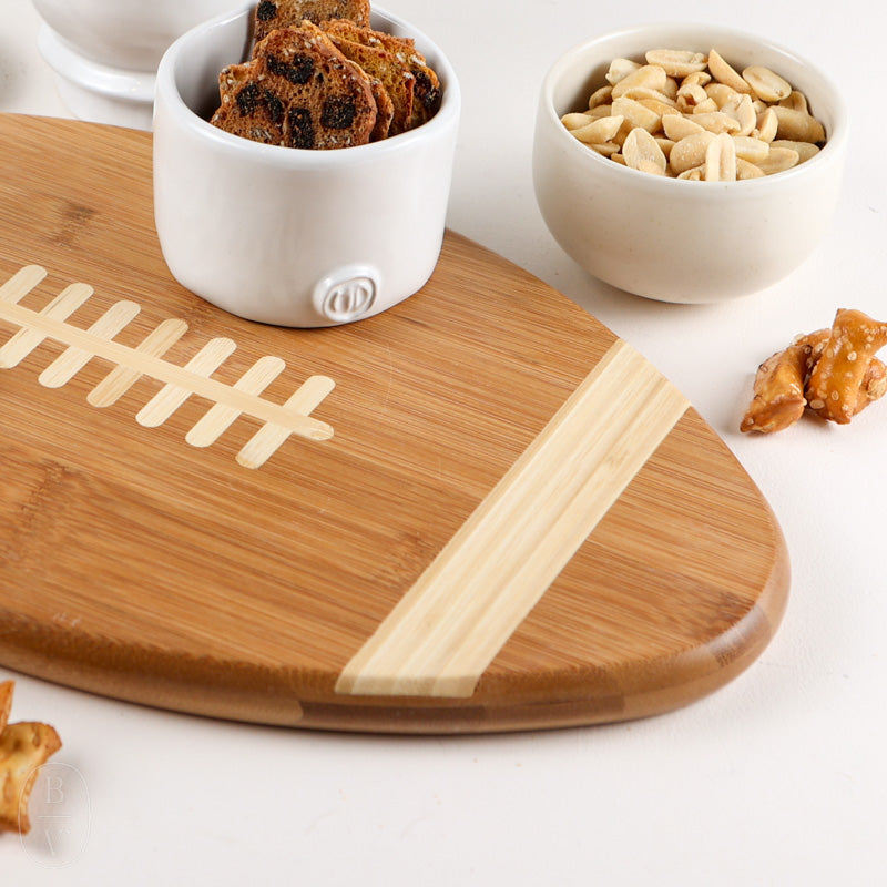 Picnic Time Family of Brands FOOTBALL CUTTING BOARD