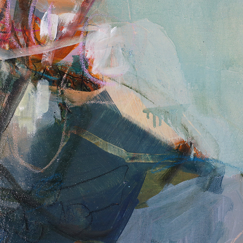 Shelley Bolton Art, LLC PLAYING THE LONG GAME PAINTING