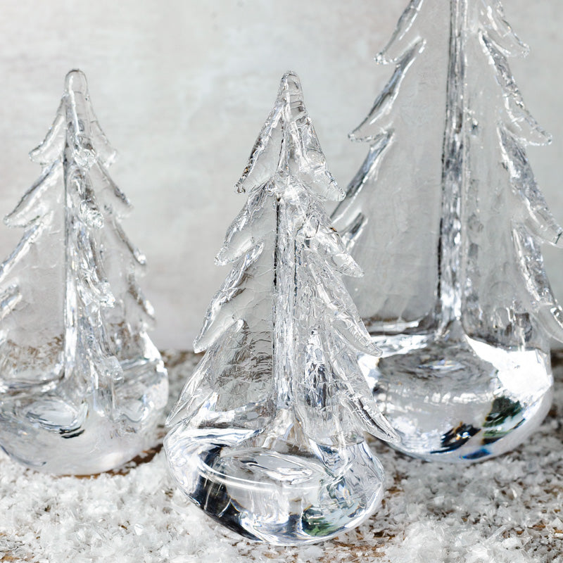 Simon Pearce CRACKLE EVERGREEN TREE