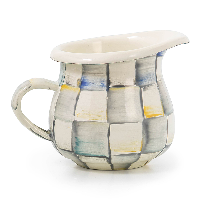 MacKenzie-Childs LITTLE CREAMER Sterling Check