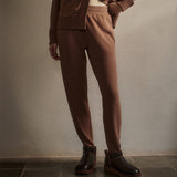 Varley THE SLIM ZIP HEM PANT 26 Golden Bronze Marl