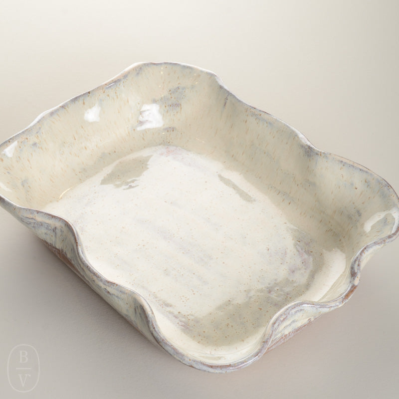 Etta B Pottery FLUTED CASSEROLE