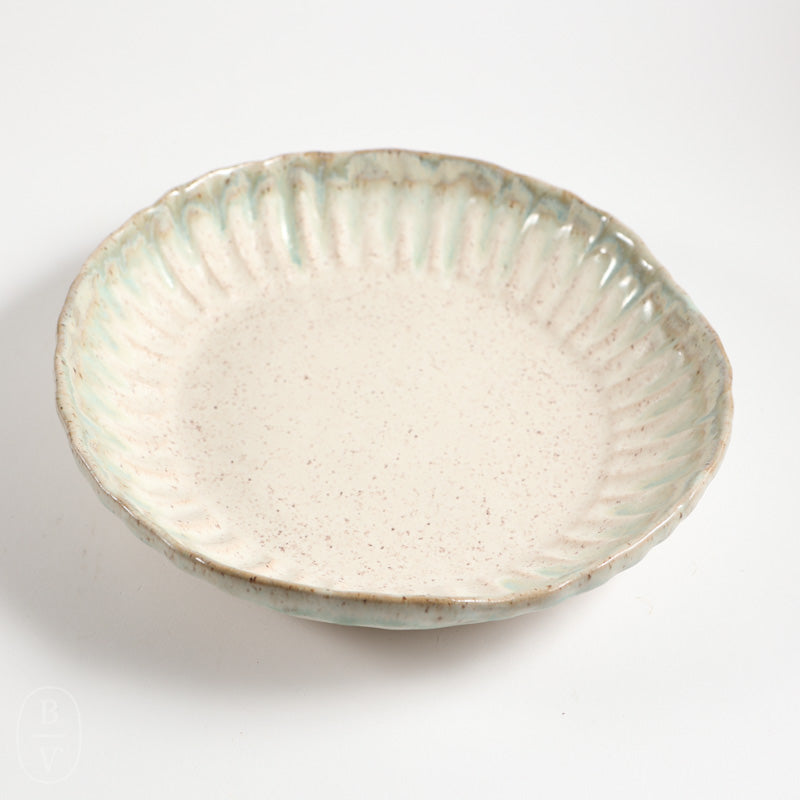 Etta B Pottery CRIMPED SERVING BOWL