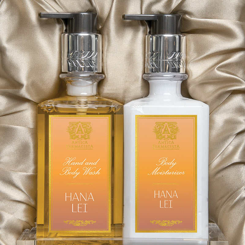 Antica Farmacista ACRYLIC BATH BODY GIFT SET Hana Lei