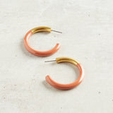 Accessory Jane LIZ HOOP EARRINGS Clay Medium