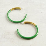 Accessory Jane LIZ HOOP EARRINGS Kelli Green Large