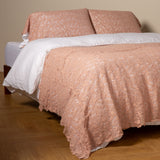 Bella Notte Linens ALLORA BED SCARF Rouge