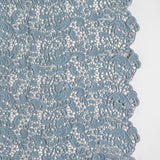 Bella Notte Linens ALLORA BED SKIRT Tahoe Blue