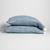 Bella Notte Linens ALLORA PILLOWCASE COVER Tahoe Blue