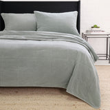 Pom Pom At Home AMSTERDAM COVERLET Shore Blue