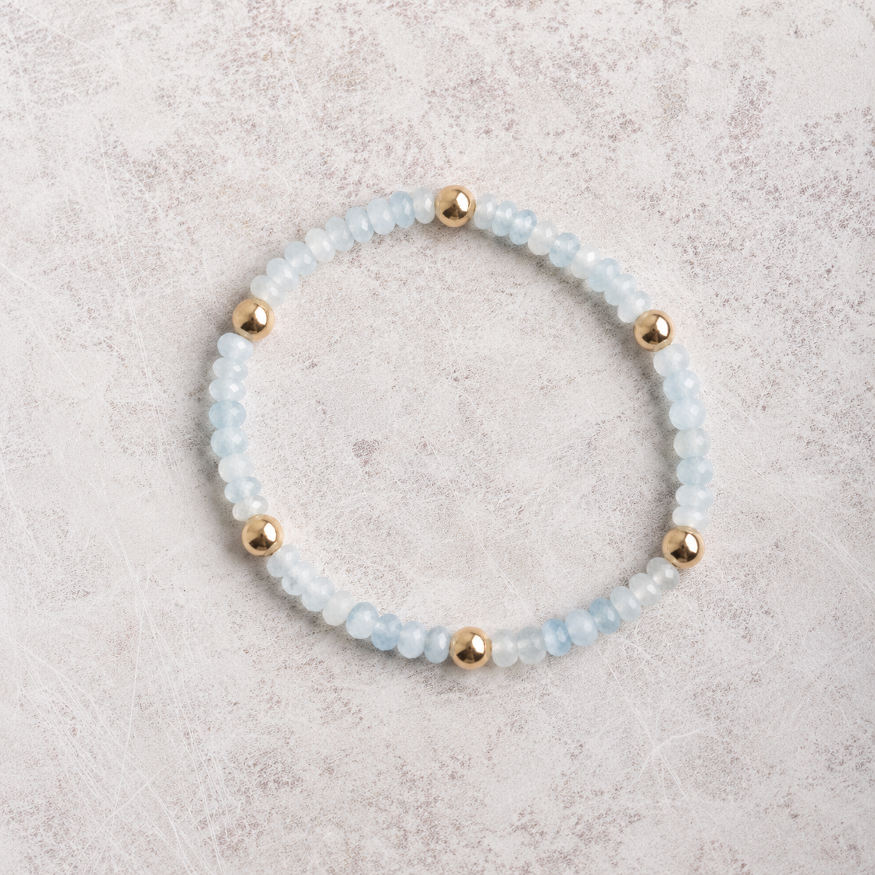 eNewton Design PRESENCE GEMSTONE GOLD BRACELET