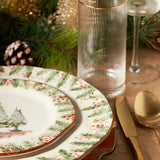 Arte Italica NATALE DINNER PLATE