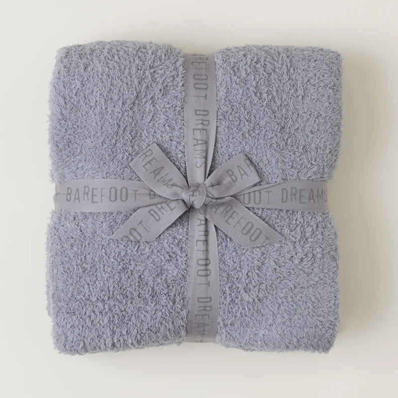 Barefoot Dreams COZYCHIC THROW Dove Grey