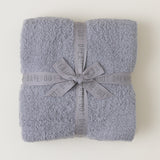 Barefoot Dreams COZYCHIC RIBBED THROW BLANKET Dove Gray