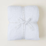 Barefoot Dreams COZYCHIC RIBBED THROW BLANKET White