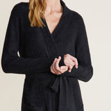 Barefoot Dreams COZYCHIC LITE RIBBED ROBE Black