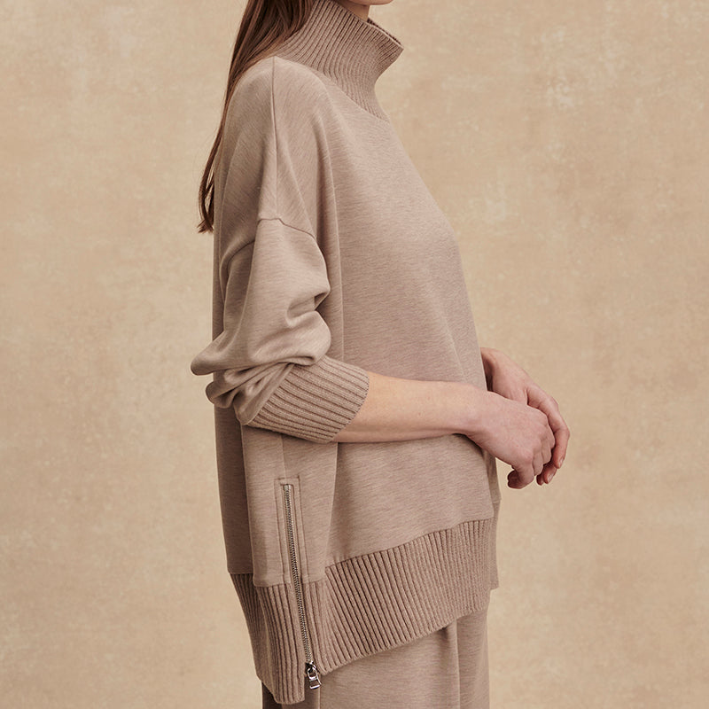 Varley BARKER HIGH NECK SWEAT