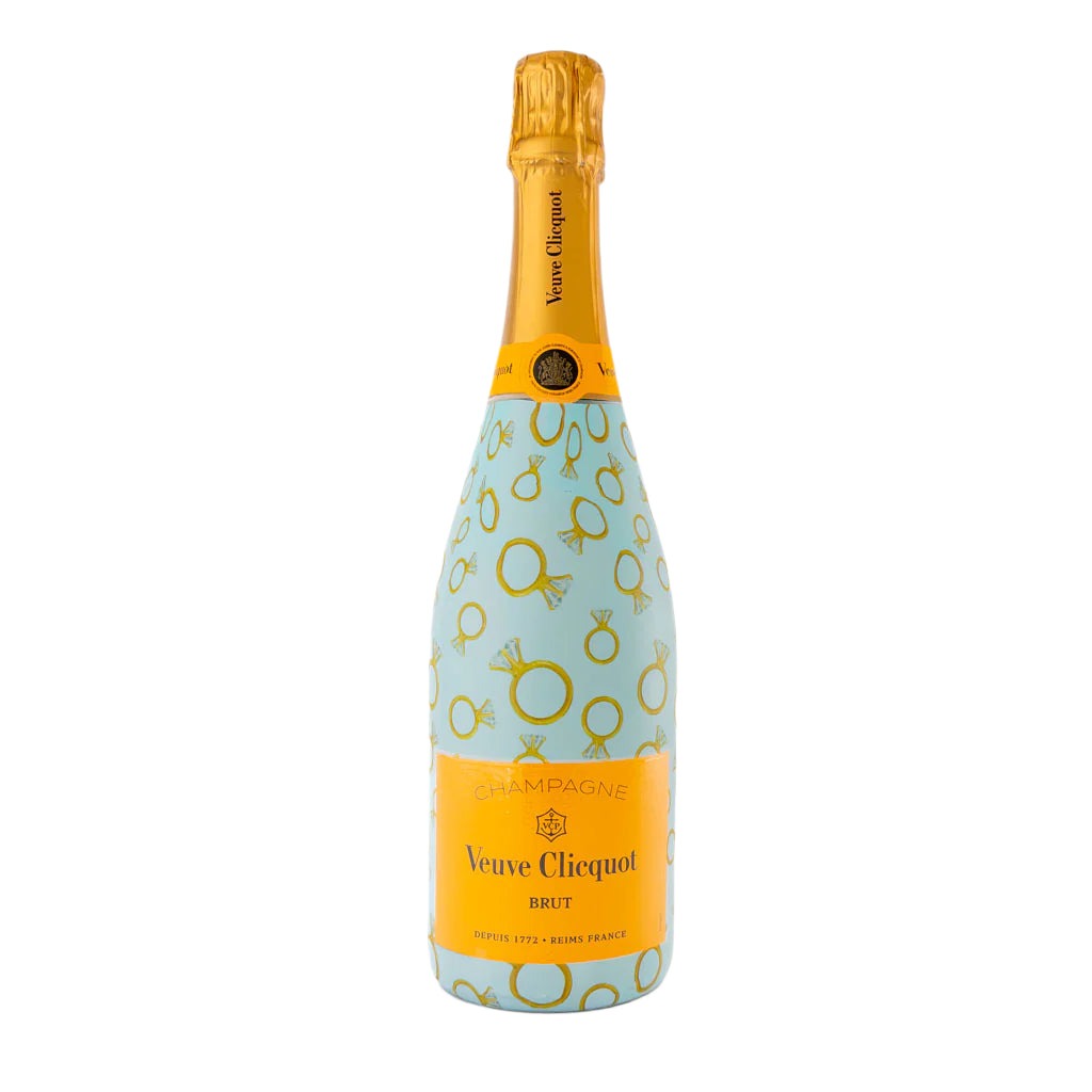 Beau Bottles BEAU BOTTLE CHAMPAGNE WRAP Blue Engagement Ring
