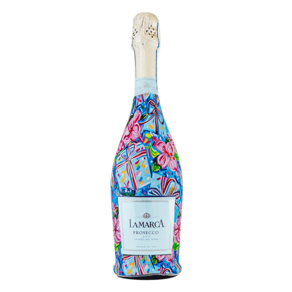 Beau Bottles BEAU BOTTLE PROSECCO WRAP Preppy Happy Birthday Brushed Presents