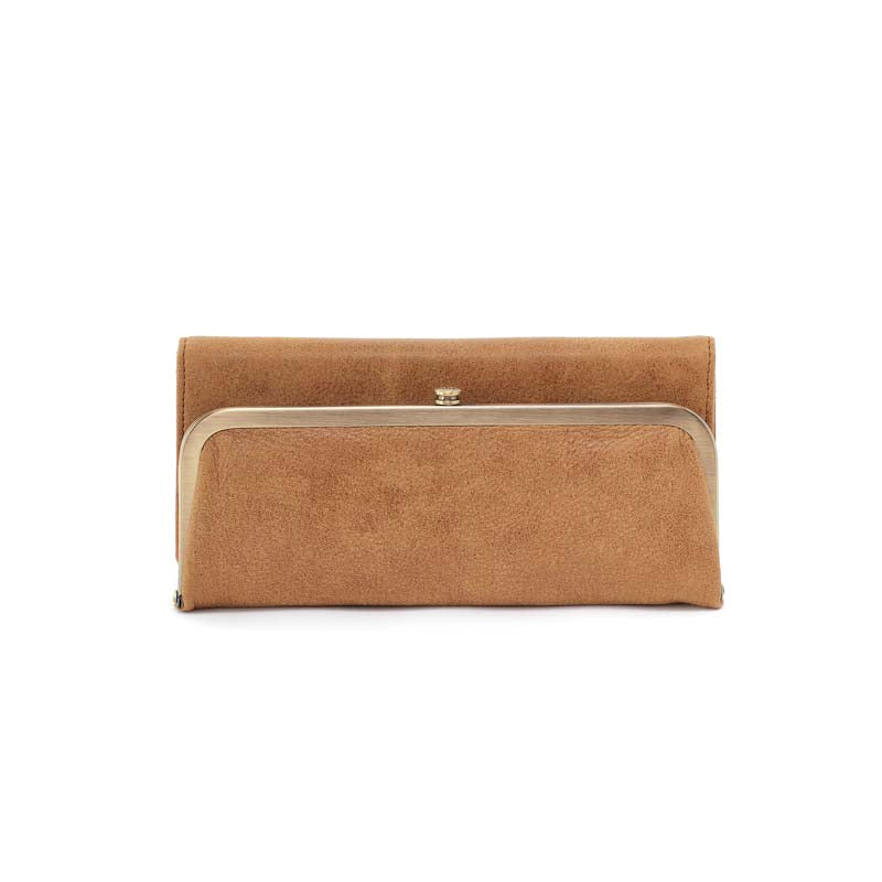 Hobo RACHEL CONTINENTAL WALLET SS26 Buffed Leather Whiskey