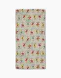 Geometry FLOWER SEED PACKS TEA TOWEL