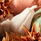 Creative Co-op STONEWARE REACTIVE GLAZE PUMPKIN