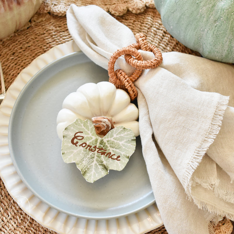 Indaba Trading LINEN NAPKIN SET OF 4