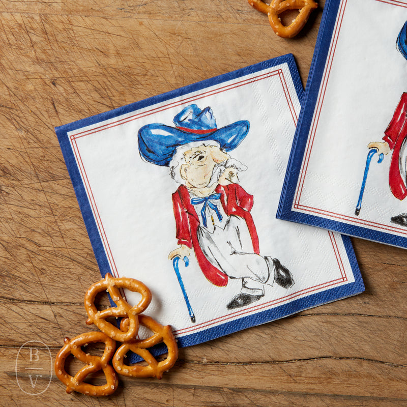 Boston International BLUE COLONEL HOMETOWN PRIDE COCKTAIL NAPKINS