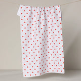 Geometry BABY HEARTS TEA TOWEL