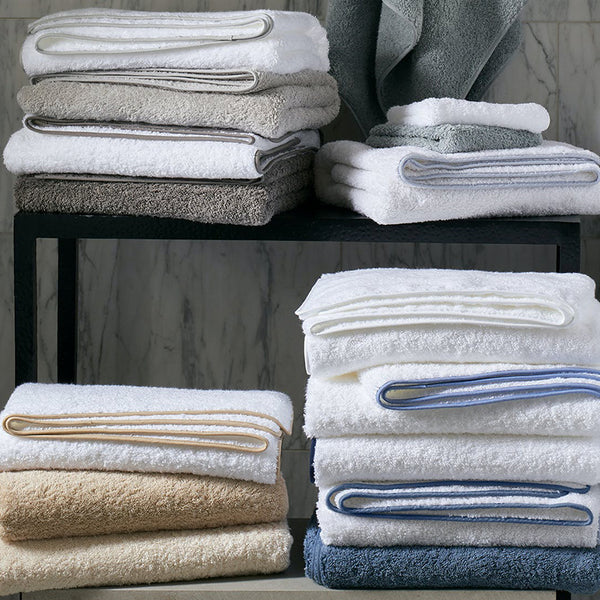 Cairo Straight Piping Hand Towel By Matouk – Bella Vita Gifts & Interiors