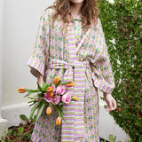 Laura Park Designs BATHROBE English Gardens Lavender