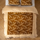Bella Notte Linens LYNETTE LUXE DUVET COVER Honeycomb