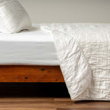 Bella Notte Linens SEL COVERLET Winter White