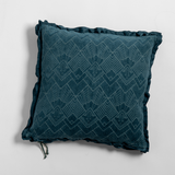 Bella Notte Linens TRETTINO THROW PILLOW Cenote 24x24